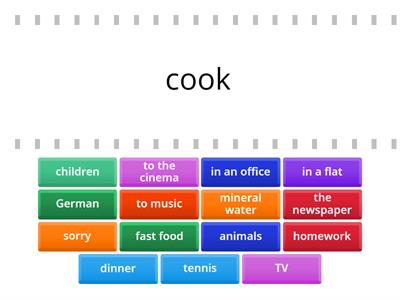 Verb phrases. English file Elementary unit 3.