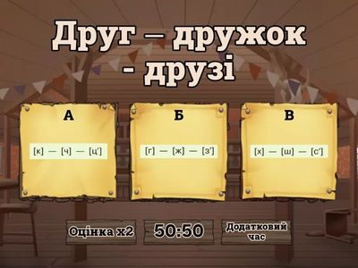 Чергування приголосних