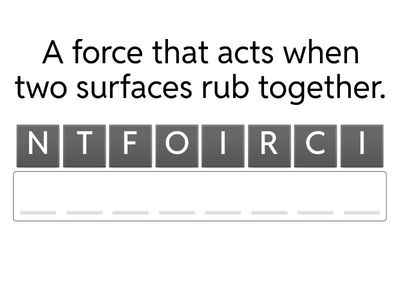 Contact and Non-Contact Forces