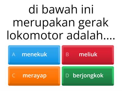 kumpulan soal PJOK semester ganjil kelas 3 SD/MI