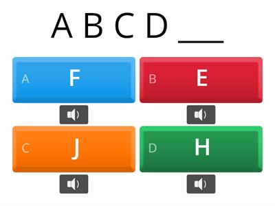  Alphabet Quiz