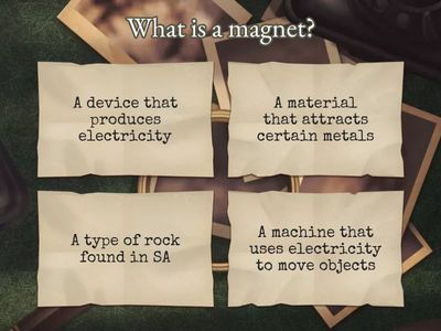 Magnets and Electromagnets