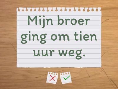 Verleden - voltooide tijd 2 