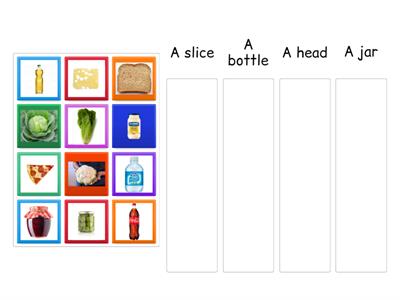 Food Quanities and Portions