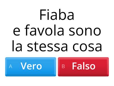 La fiaba e la favola