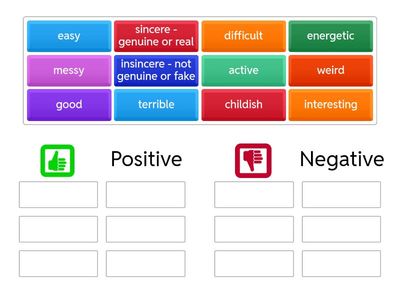 Tone and Connotation Sorting