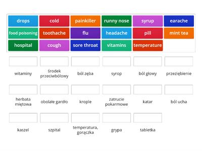 Match the word with definition