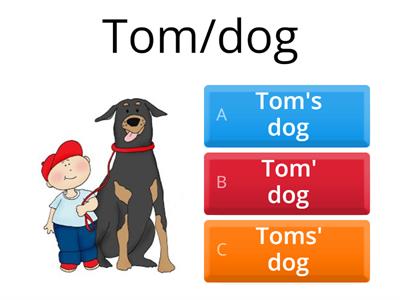 Possessive 'S (irregular plural)