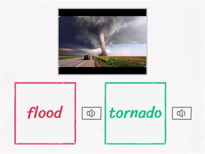 Disasters Vocab (Natural & Man made)