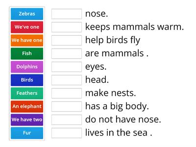 Grade 2 Unit 1  Vocabularies Games 1 