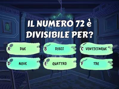 CRITERI DI DIVISIBILITA' 1 s primo grado