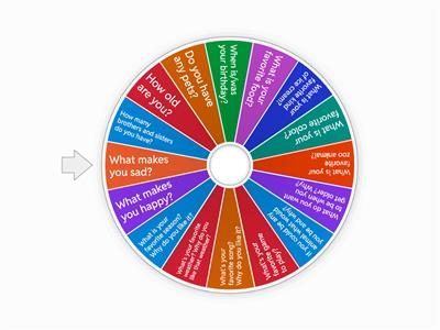 Esl Questions for Kids