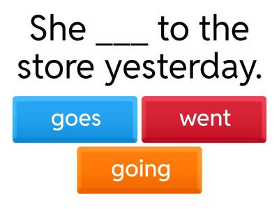 Verb Tense Identification