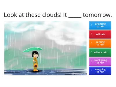 Future: Will, Going to, Present/Continuous