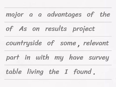 City and Country эссе ЕГЭ