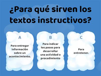 TEXTOS INSTRUCTIVOS 