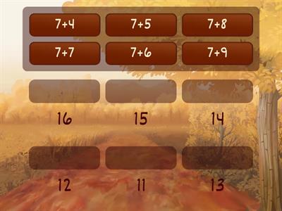 Додавання до числа 7