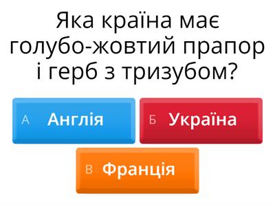 Вікторина про Україну