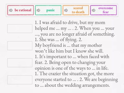  Dealing with emotions