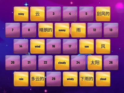 三年级Unit7单词