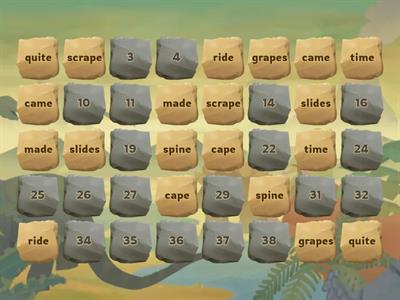 Matching Game: Silent E