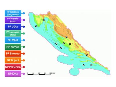 Nacionalni parkovi i parkovi prirode Primorske Hrvatske