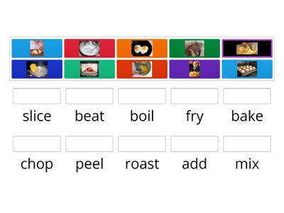 6.1 Cooking verbs