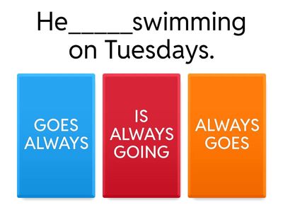 A2 Grammar and vocabulary.