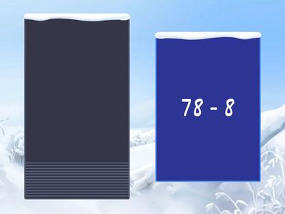 Додавання та віднімання виду 86 - 6.