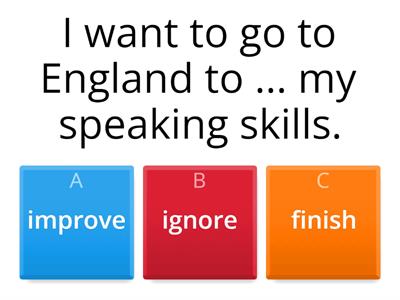 Focus 1 Unit 5 Revision