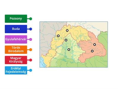 Magyarország három részre szakadása 