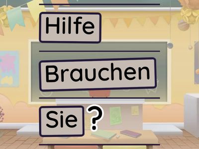Der Tisch ist  aber schön! Menschen A1.1 L.4