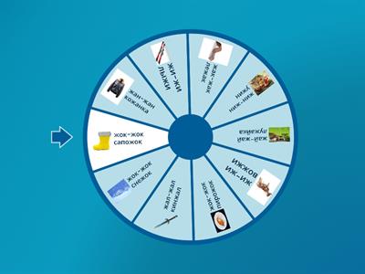 Звук Ж прямой слог