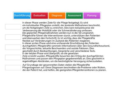 Grundlagen des Pflegeprozesses