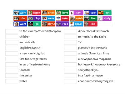 Verb phrases (Unit 3A)