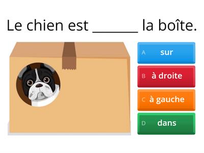 Les prépositions de lieu. 