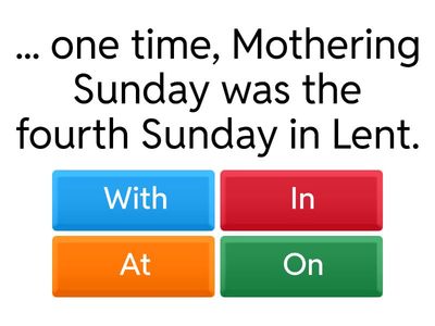 Complete the Sentences with Prepositions