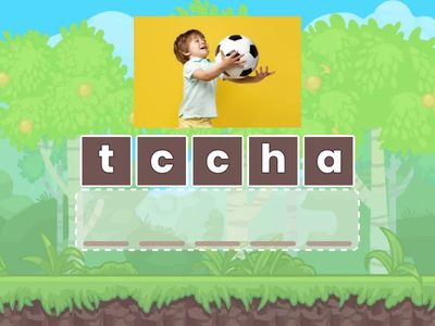 Anagram action verbs