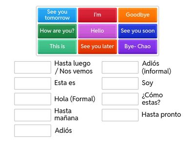 saludos y despedidas en ingles 