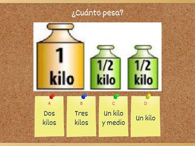 MASA: Kilo, medio kilo y cuarto de kilo