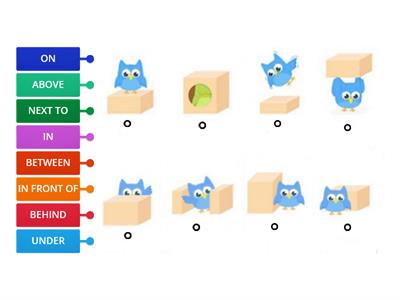  Prepositions of place