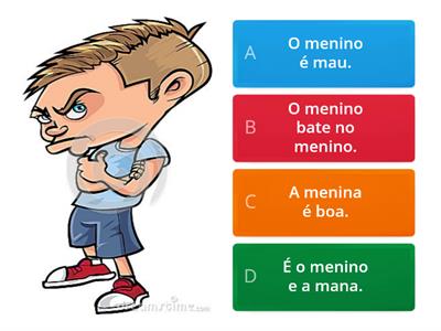 FRASE IMAGEM - com MENINO MENINA...