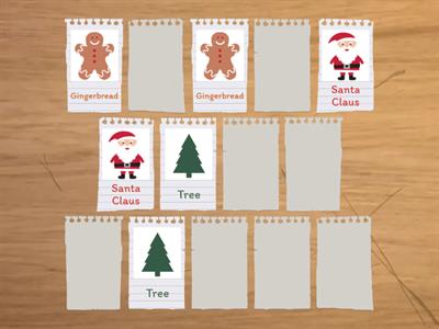 CHRISTMAS MEMORY GAME