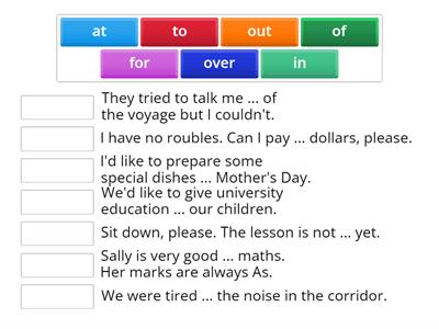 Rainbow 7, Unit 1 Test 3