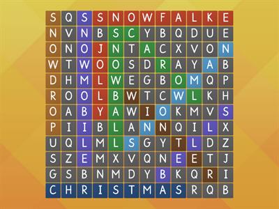 Winter Wordsearch