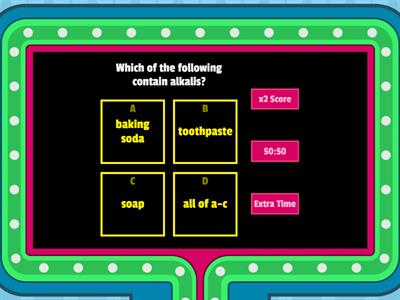 Common acids and alkalis 