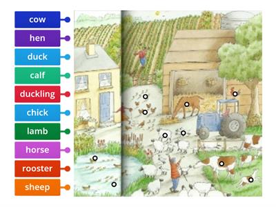 Farm animals Longman Children's Picture Dictionary