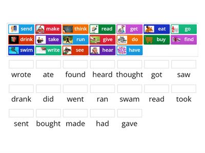 Spotlight 5 Unit 9 Past Simple Irregular Verbs