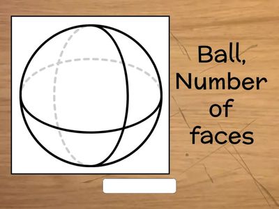 Number of Faces 3D Shapes - Math - Kelas 2 SD