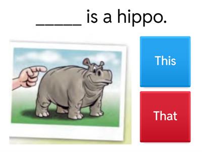 This / That / Here / There (and positions)